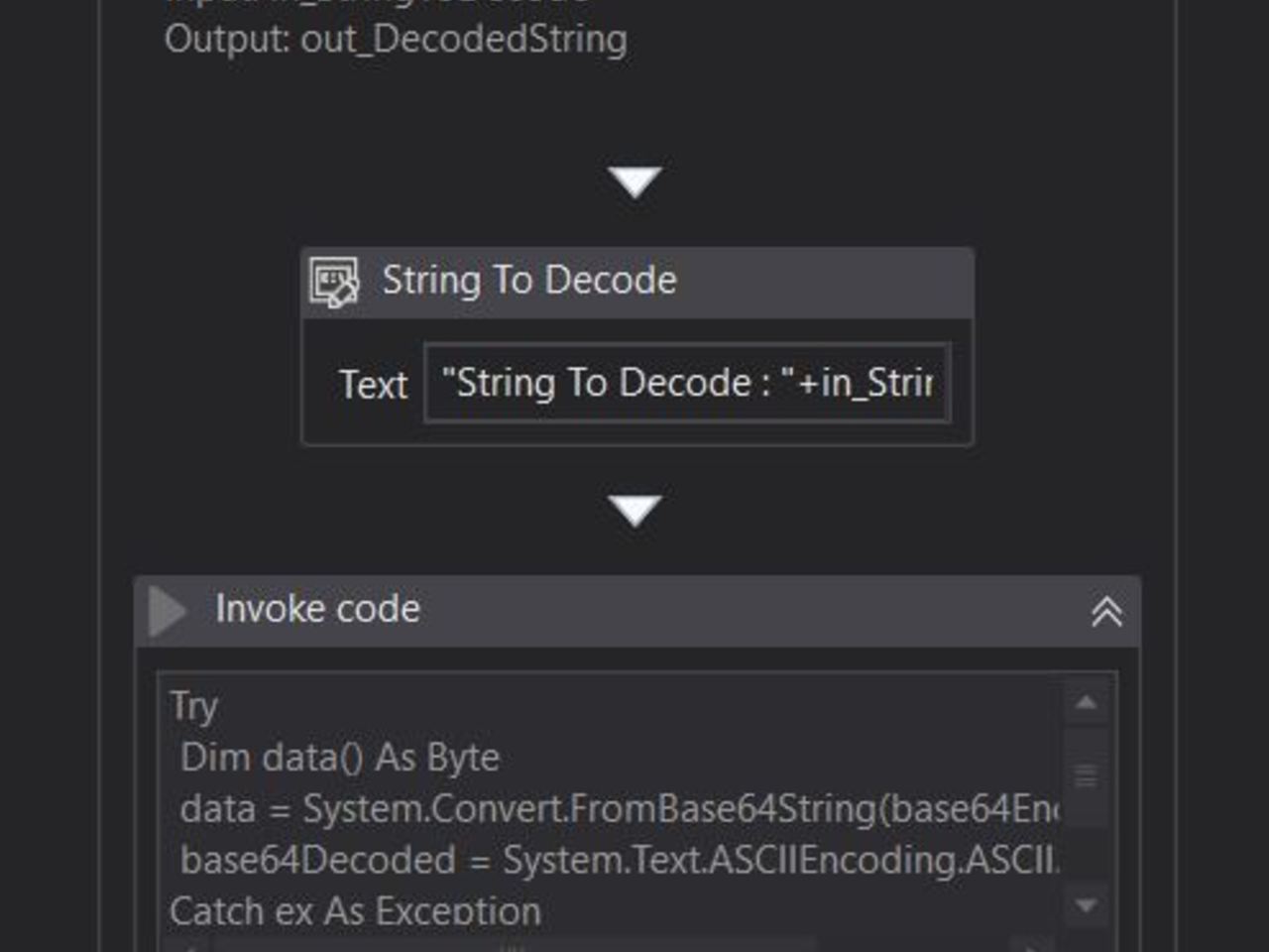 String Encryption and Decryption RPA Component UiPath Connect