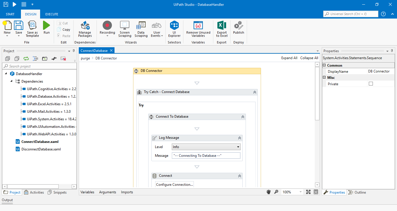 Oracle Database Connectivity With Uipath - Rpa Component 