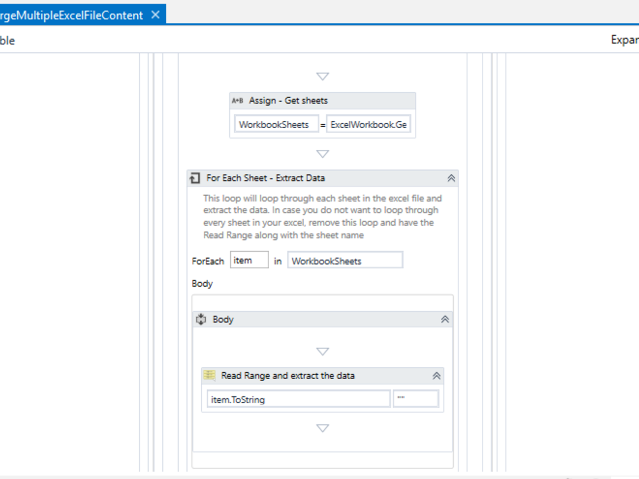 Uipath merge datatable missingschemaaction